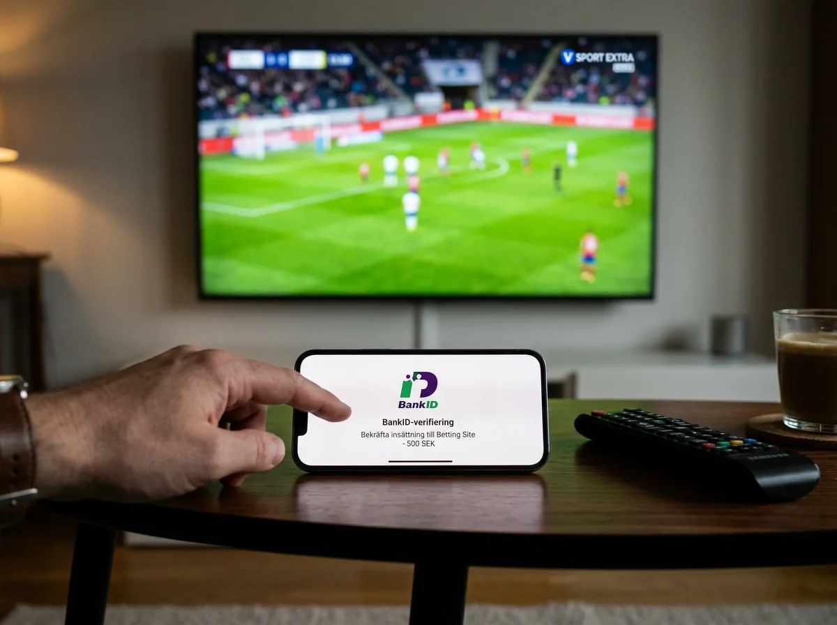 BankID-insättning för sportsbetting utan registrering