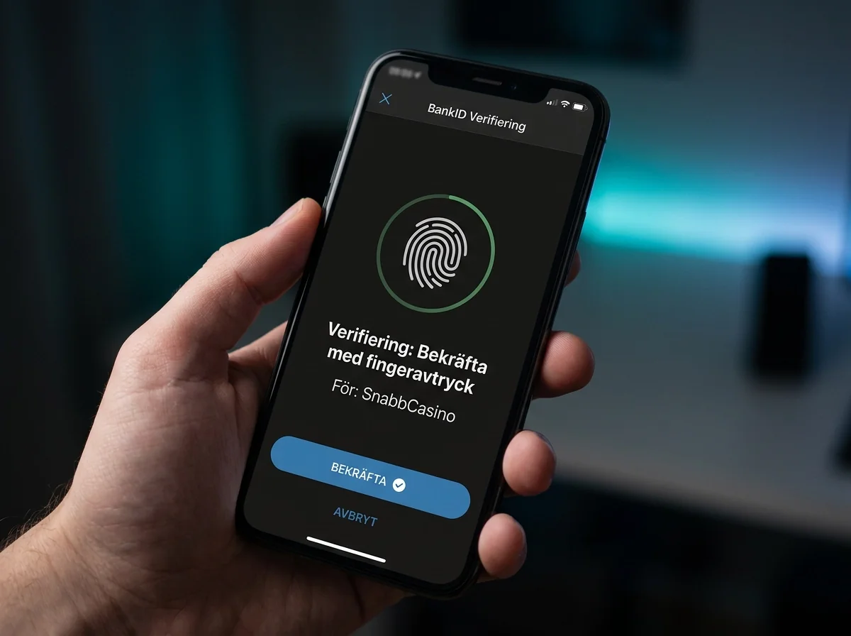 BankID-verifiering vid insättning på ett Pay N Play casino i Sverige