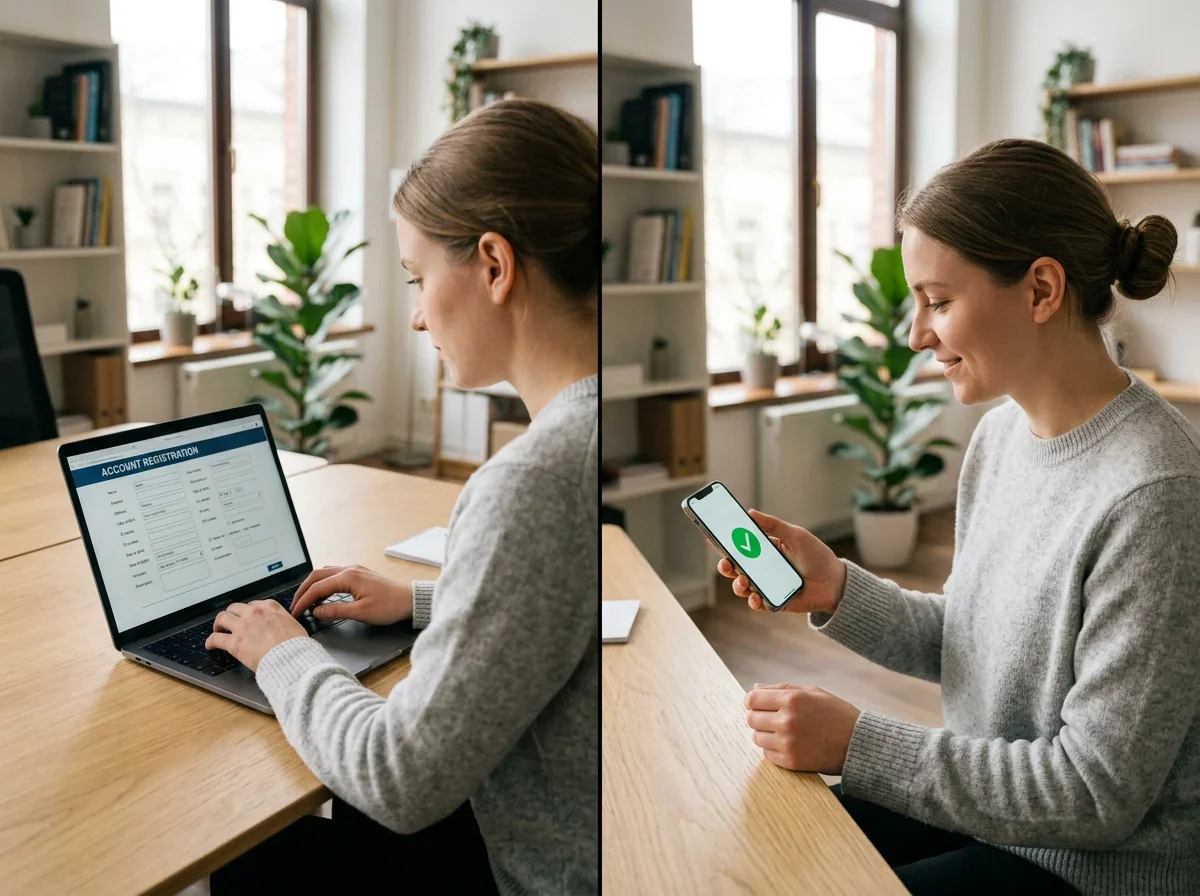 Tidsskillnad mellan registrering och Pay N Play-inloggning