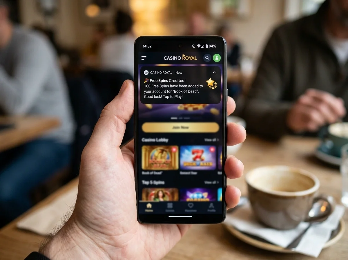 Metod för utdelning av free spins på snabbcasinon