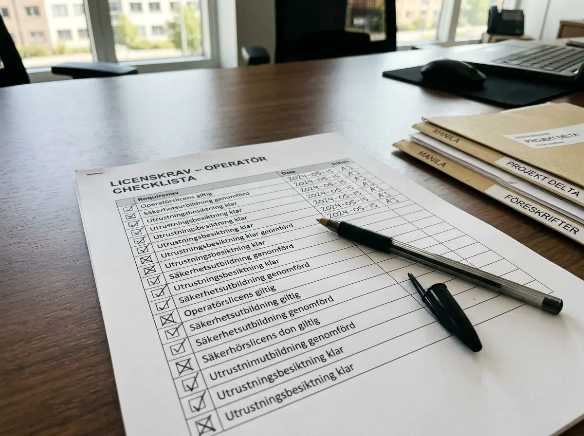 Licenskrav och checklista för Pay N Play-operatörer