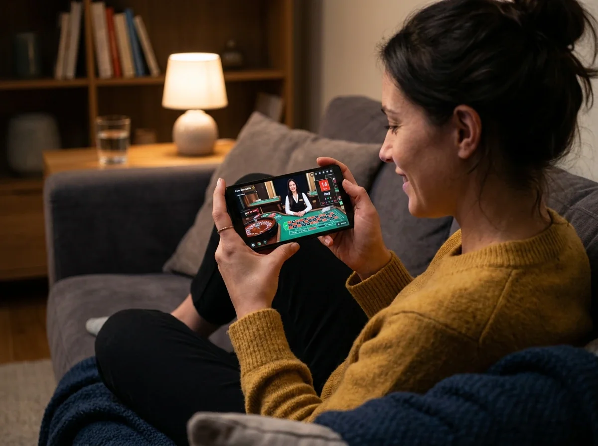 Live casino-streaming på mobil enhet via Pay N Play