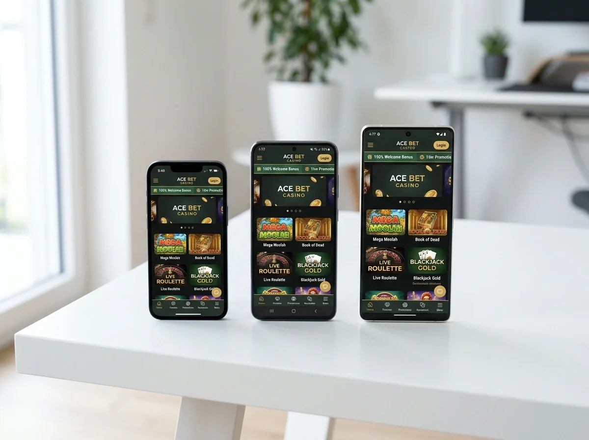 Responsiv design på mobilcasino utan registrering
