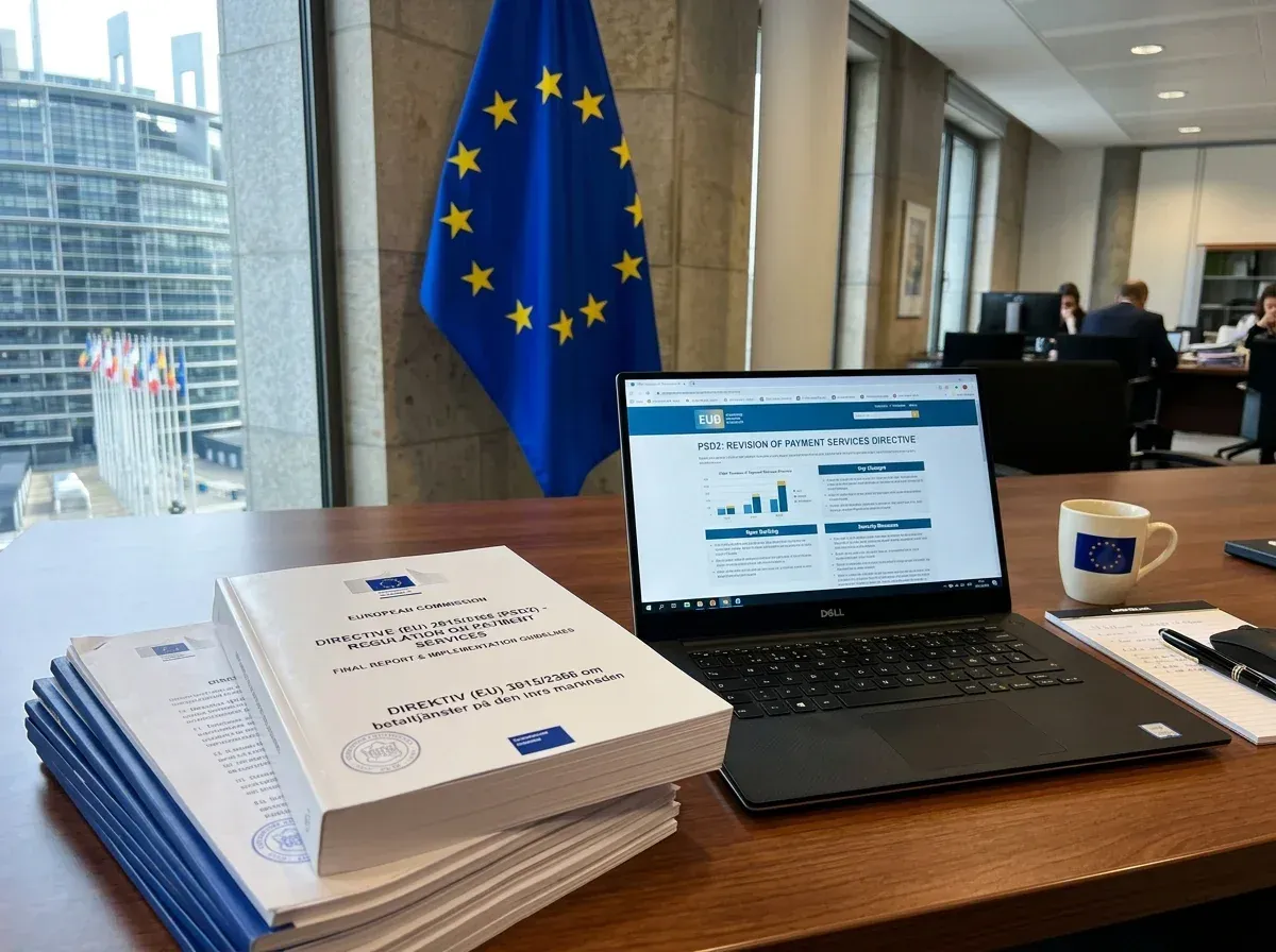 PSD2-reglering som möjliggjort Open Banking i Europa