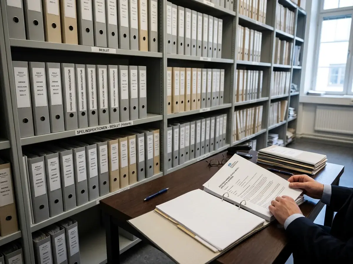 Historik över Spelinspektionens beslut och förbud