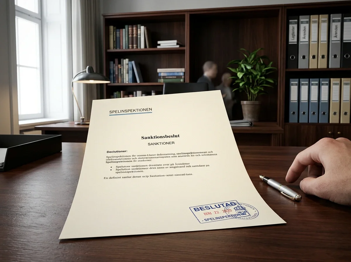 Spelinspektionens sanktioner mot regelbrytande operatörer