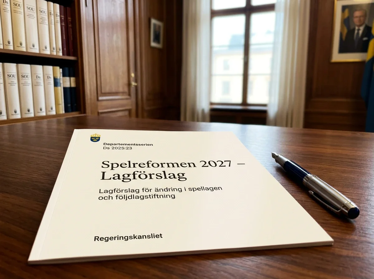 Spelreformen 2027 — Ny Lag Kriminaliserar Olicensierat Spel | Snabbkassan