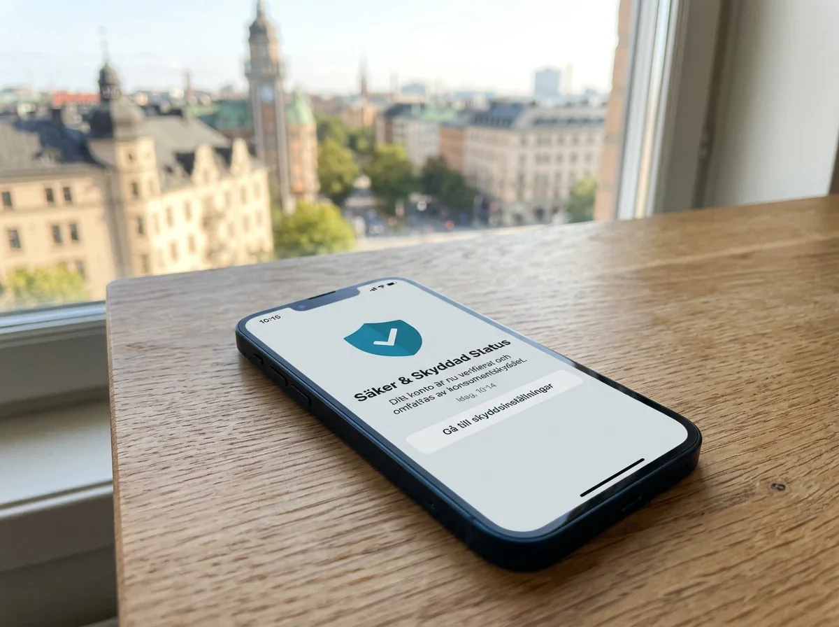 Konsumentskydd vid spel med svensk licens
