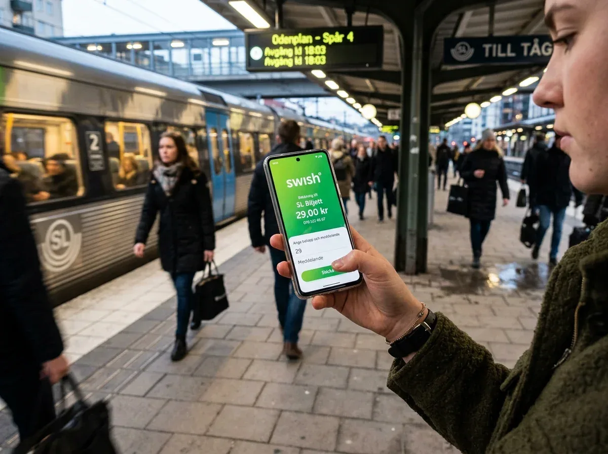 Swish-mobilappen för snabb casinobetalning