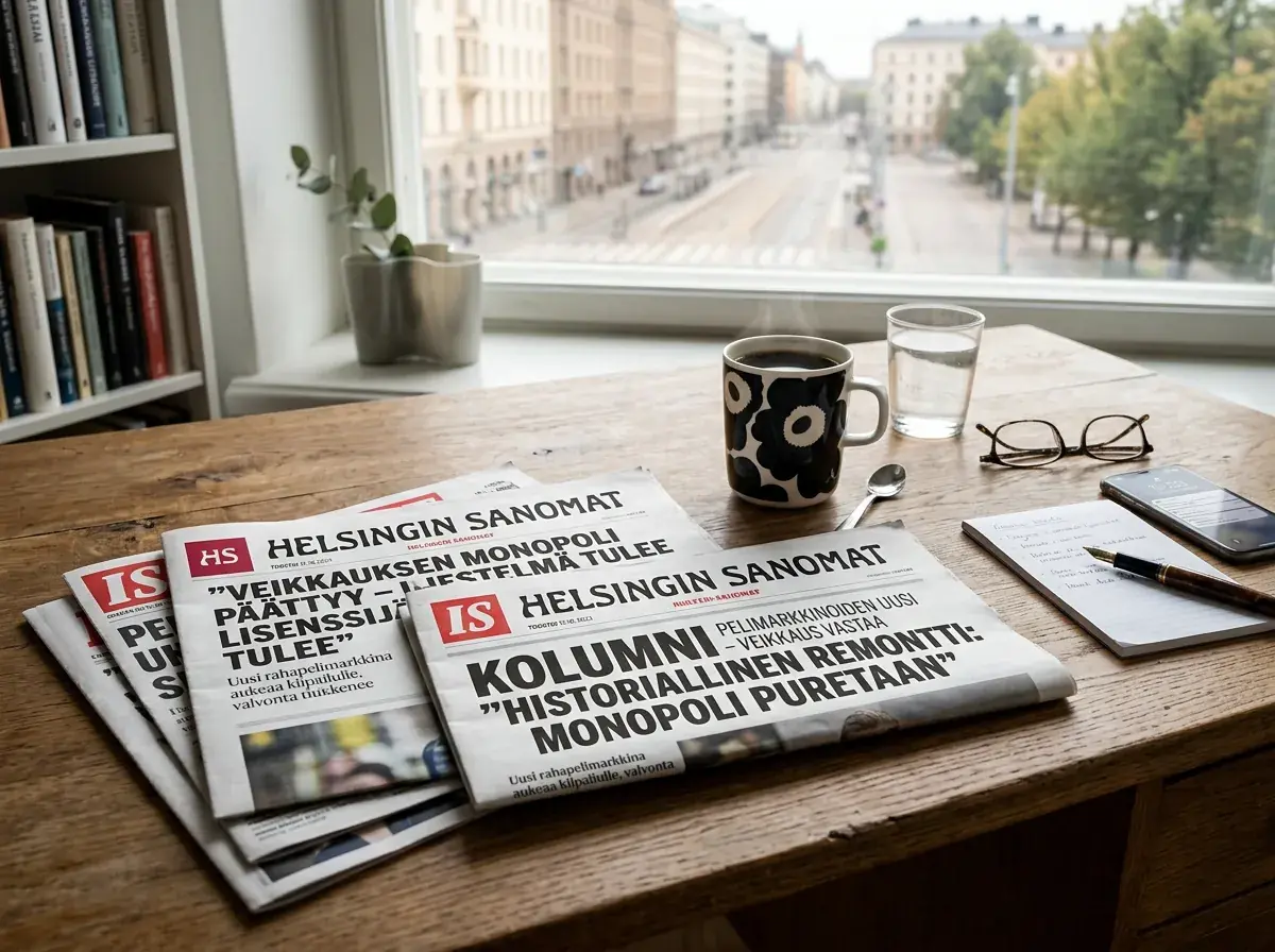 Veikkaus monopol och pågående reformer i Finland