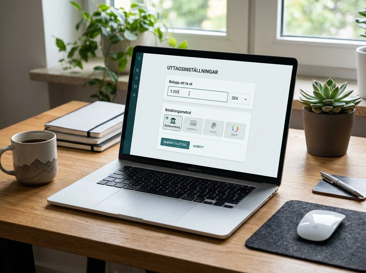 Verifiering, belopp och metod som påverkar uttagstiden
